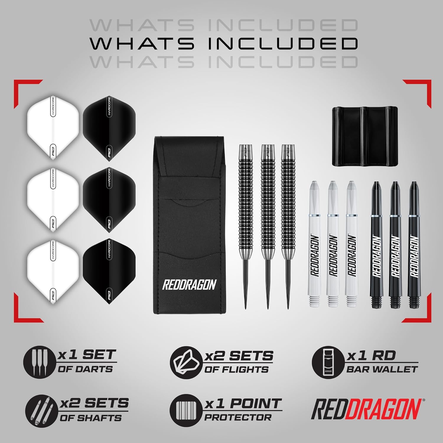 RED DRAGON Pegasus Professional 80% Tungsten Darts... - Image 3