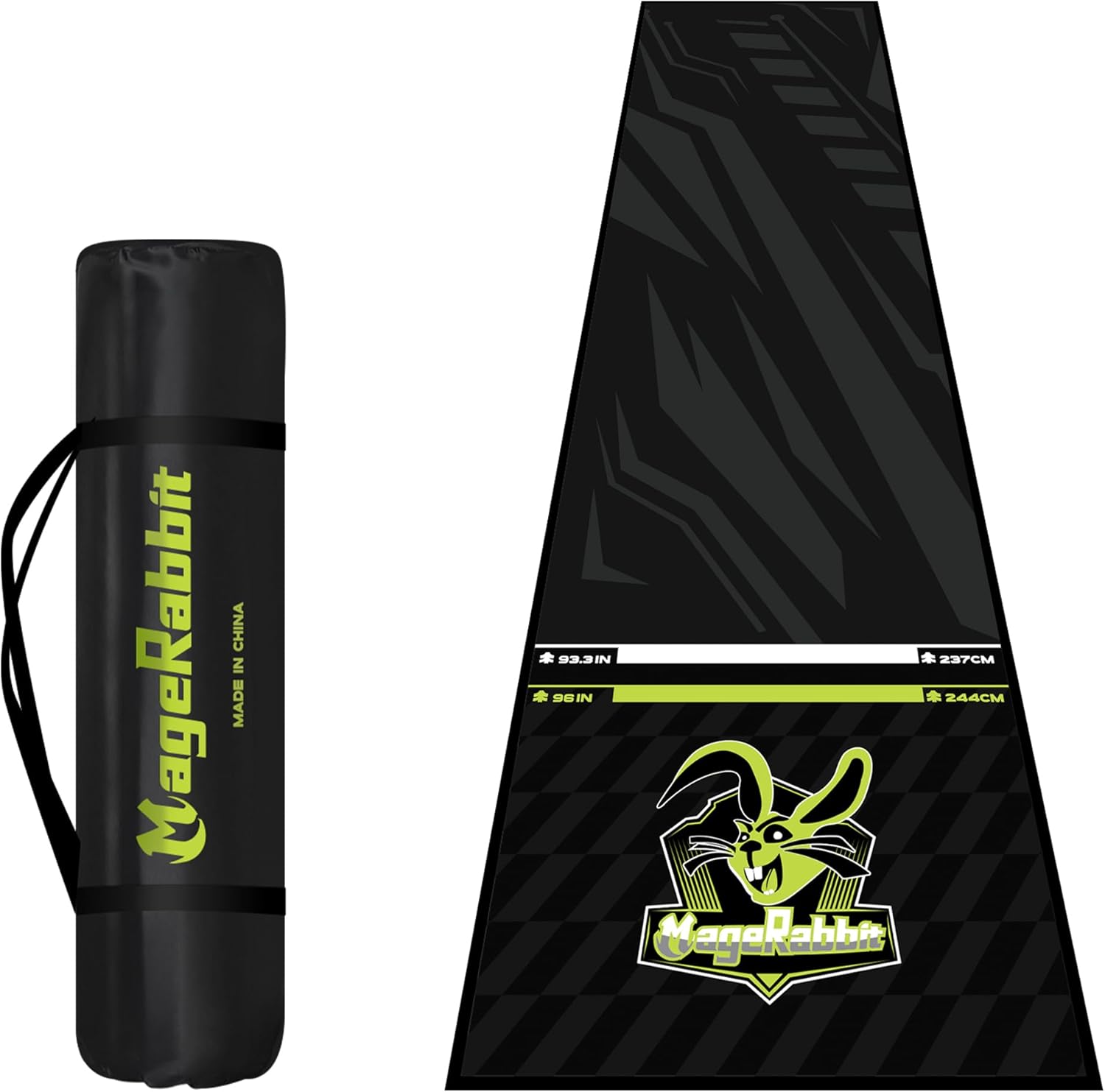 MageRabbit Dart Board Mat with Carrying Bag, Non-S... - Image 2