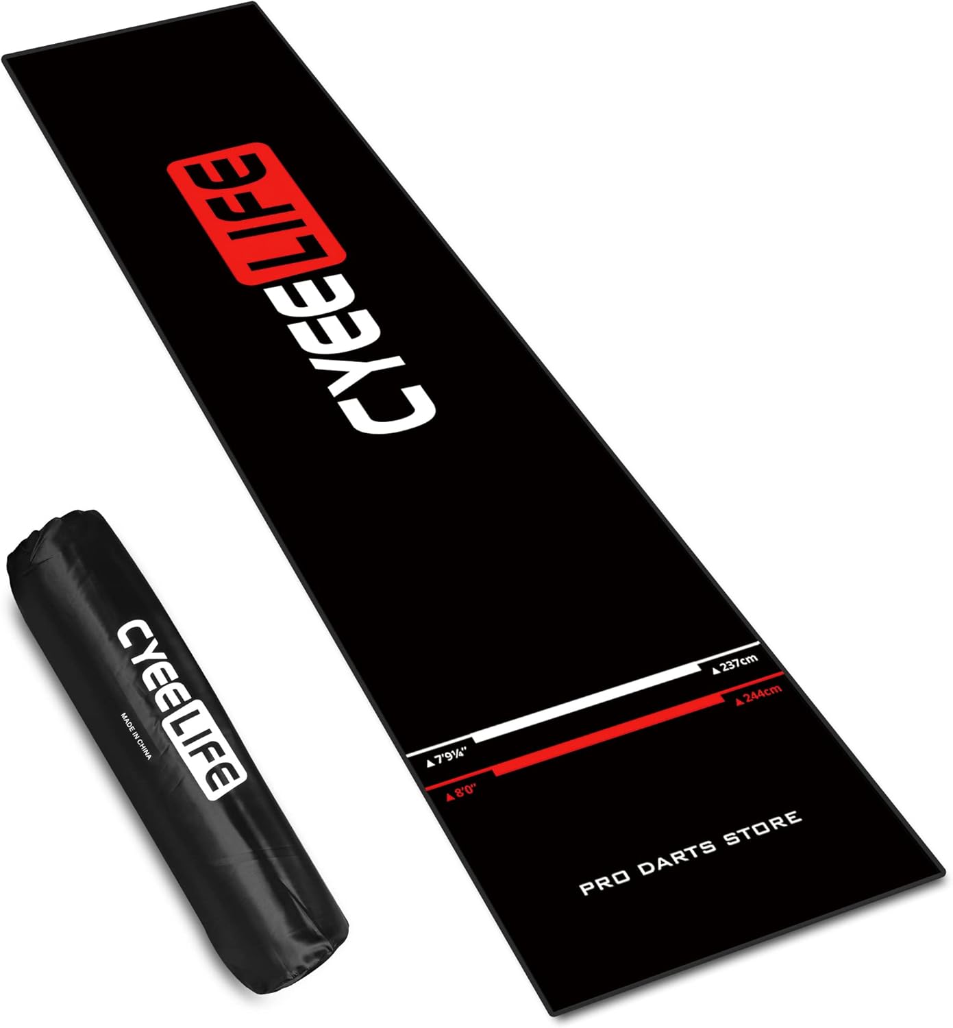 CyeeLife Dart Mat 65 * 295cm with Carry bag and Oc... - Image 2