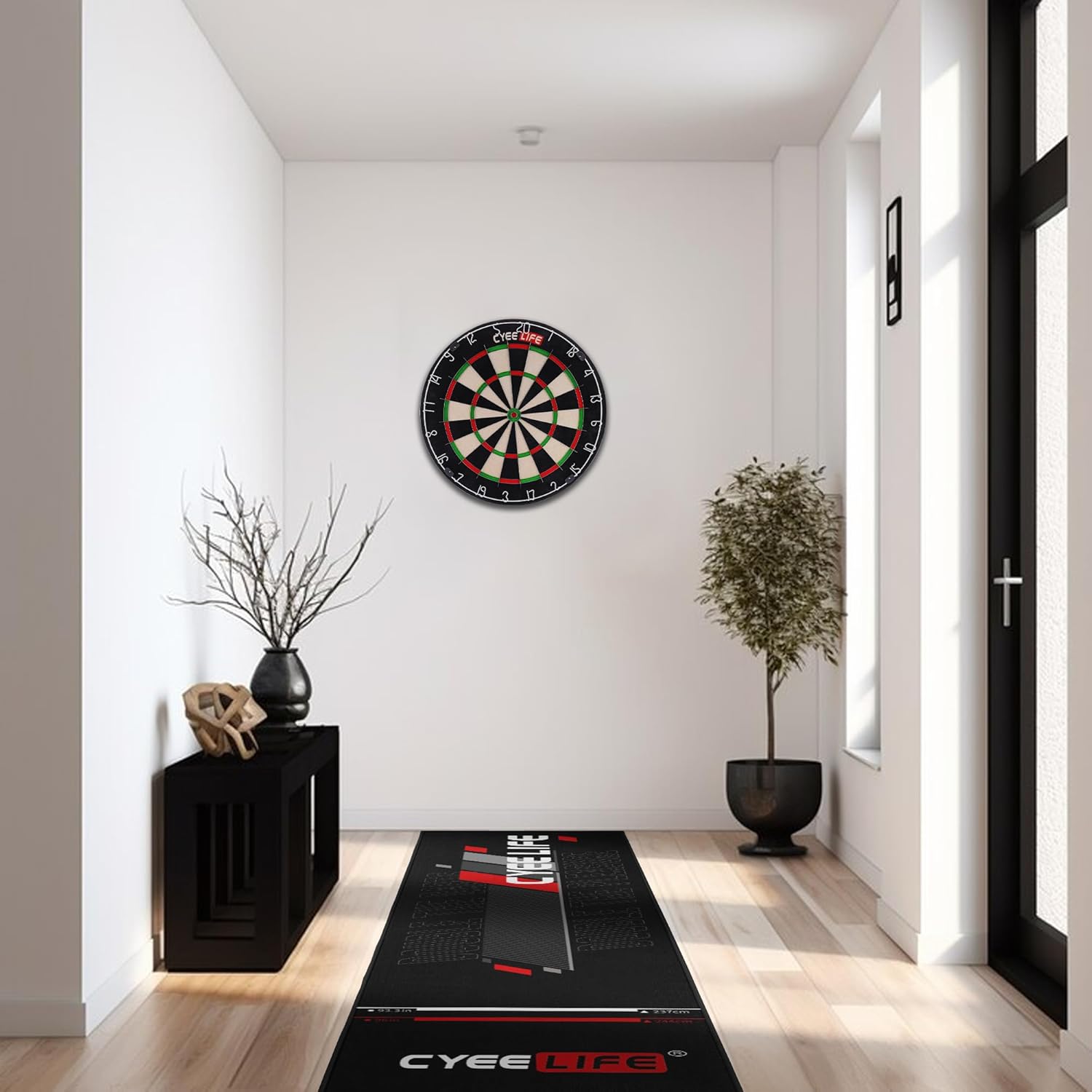 CyeeLife Darts Mat,297 X 66cm Professional Non Sli... - Image 8
