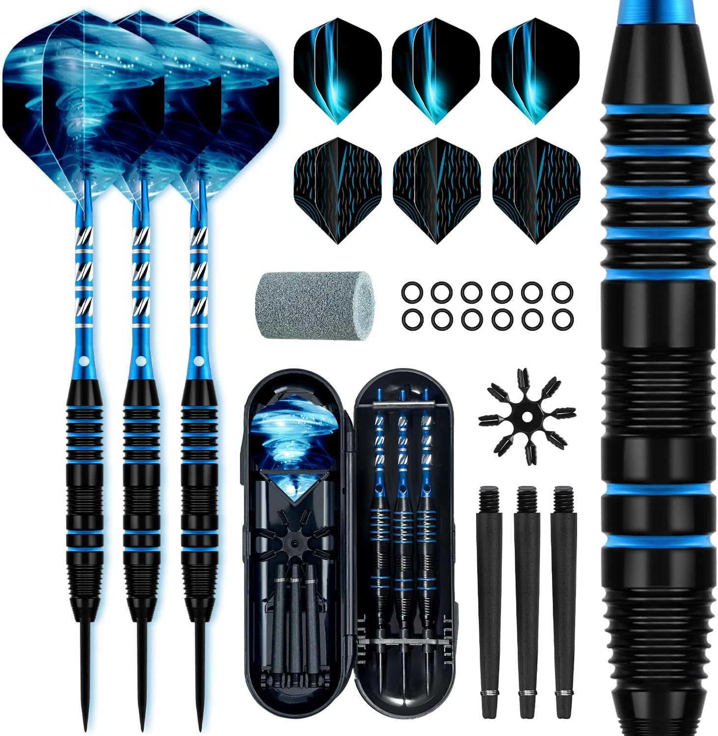 XAWU 3 Pack Steel Tip Darts Set Professional Darts... - Image 2