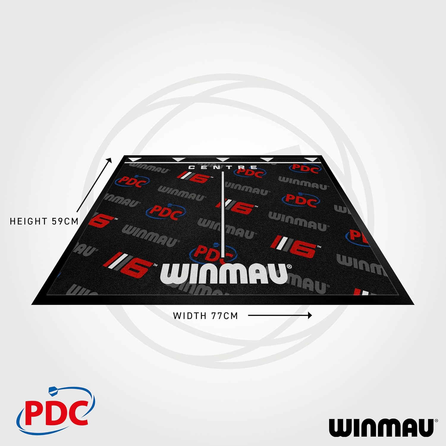WINMAU Darts Mat – Protective and Precision Mat fo... - Image 4