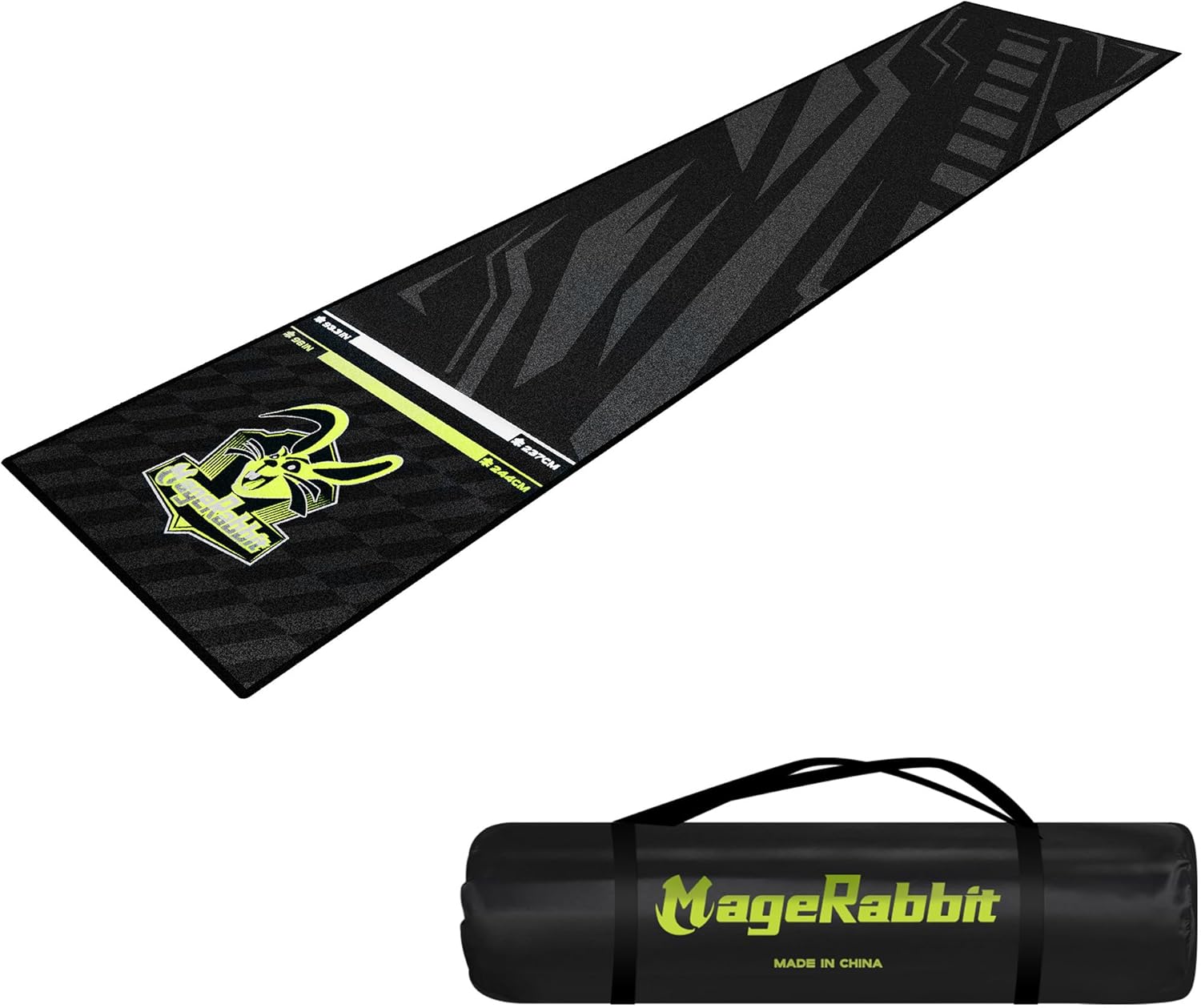MageRabbit Dart Board Mat with Carrying Bag, Non-S... - Image 5