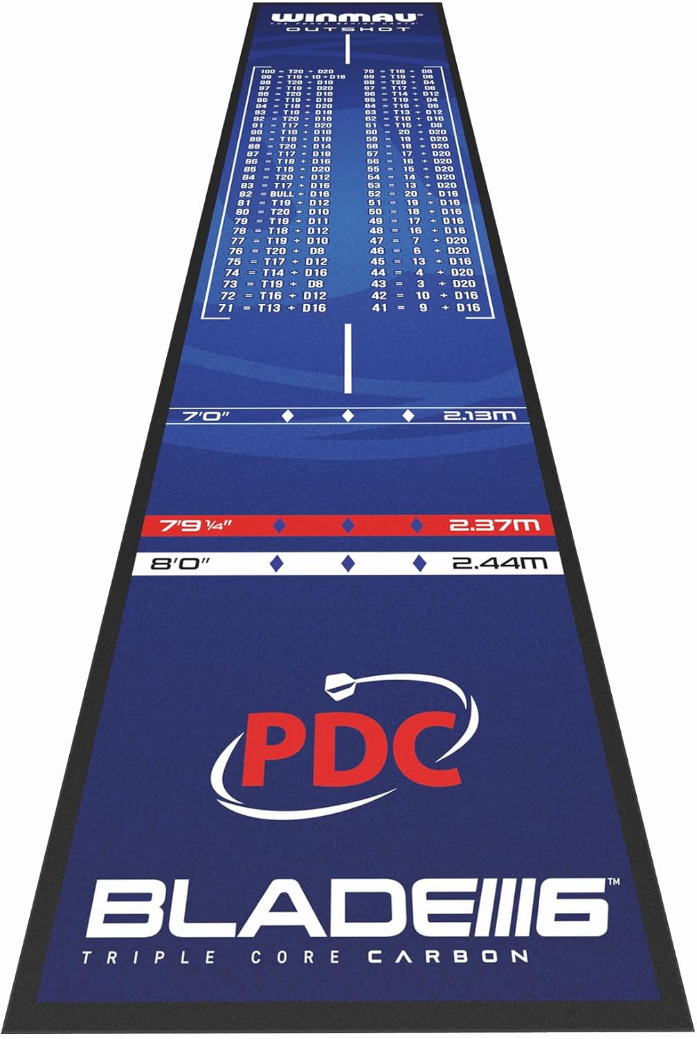 Winmau Darts Mats - with oche lines and protection... - Image 3