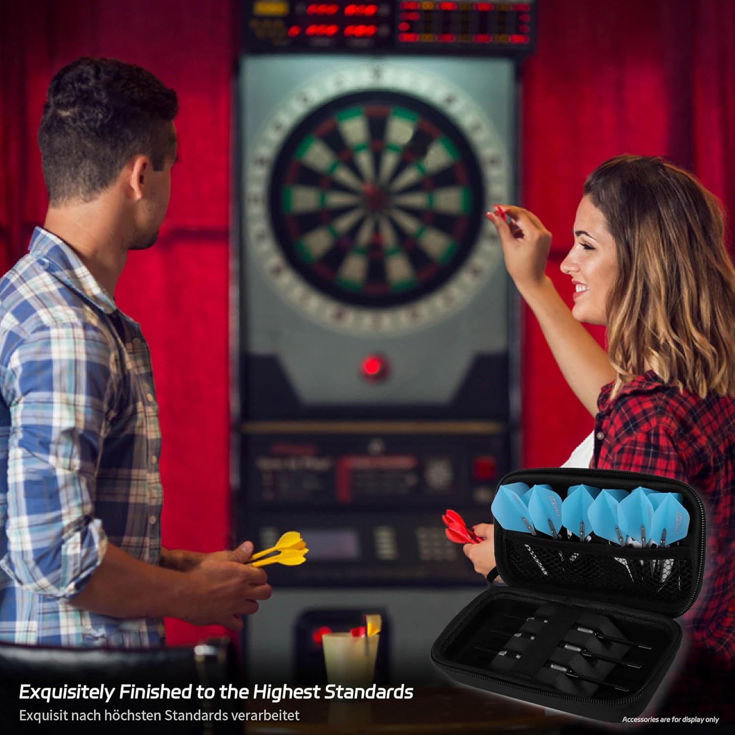 CyeeLife Dart Case,Darts Carrying Case for Steel T... - Image 9