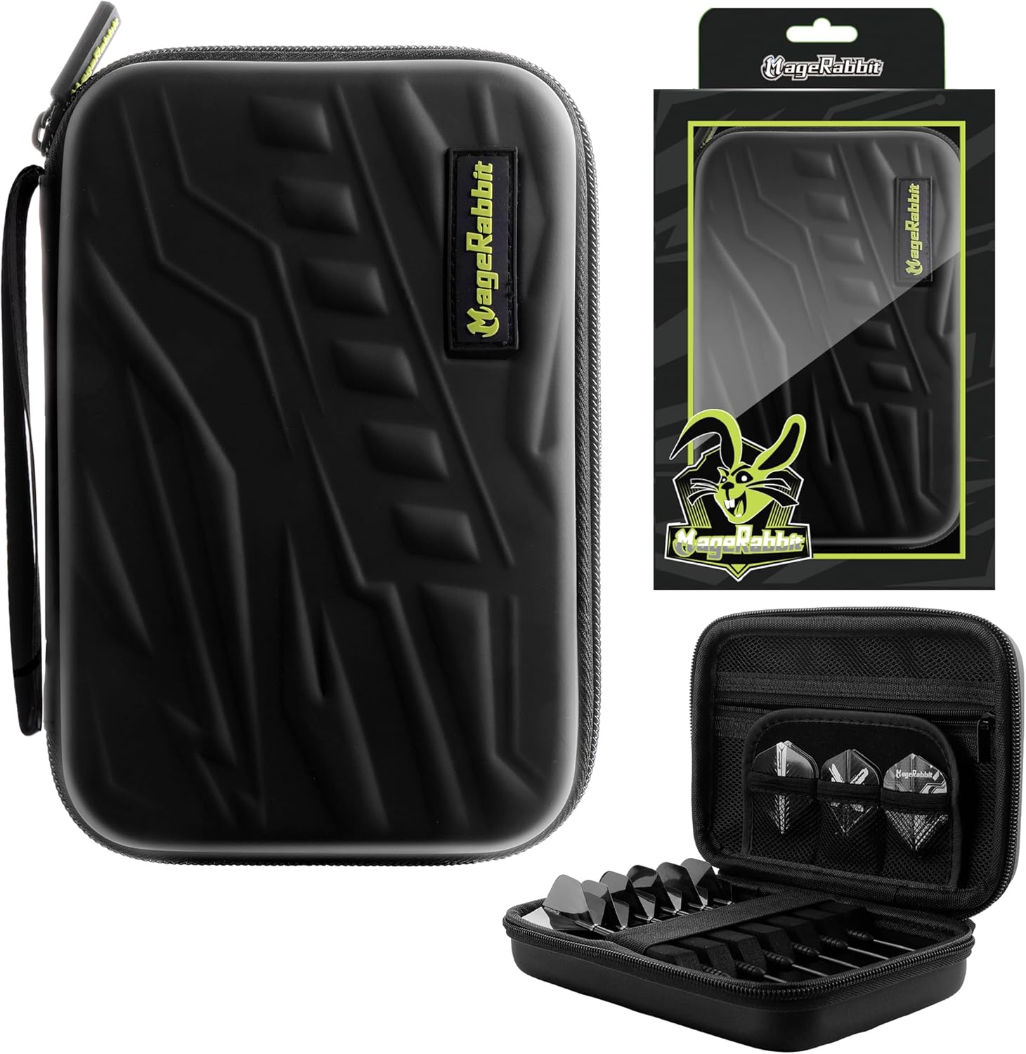 MageRabbit Dart Case for Steel/Soft Darts, Holds 6... - Image 2