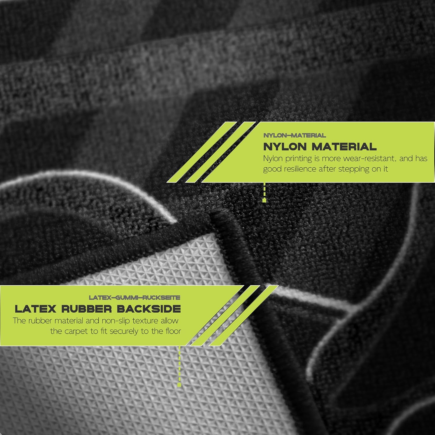 MageRabbit Dart Board Mat with Carrying Bag, Non-S... - Image 8