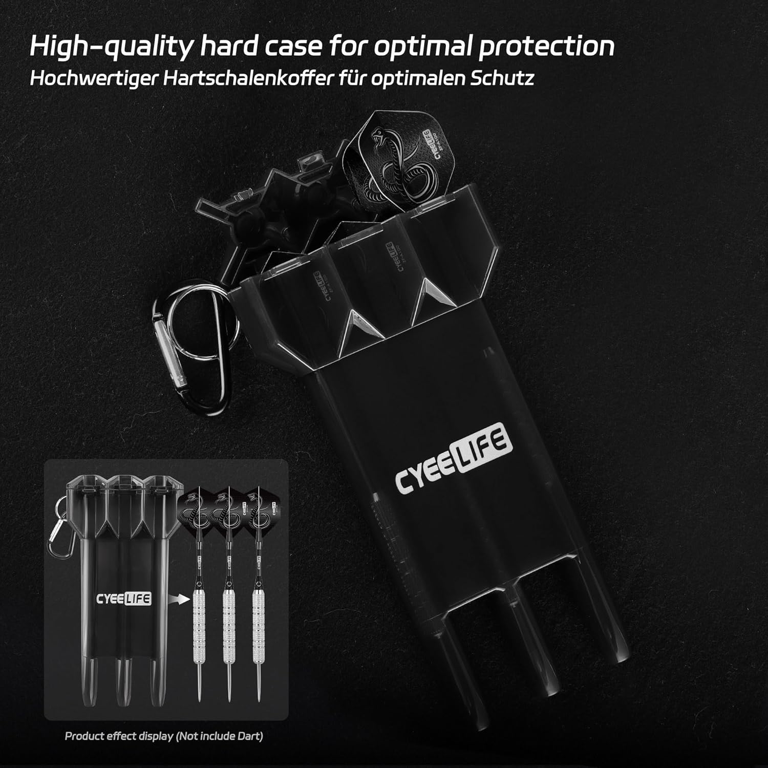 CyeeLife Dart Carrying case, Adjustable Dart Case,... - Image 6