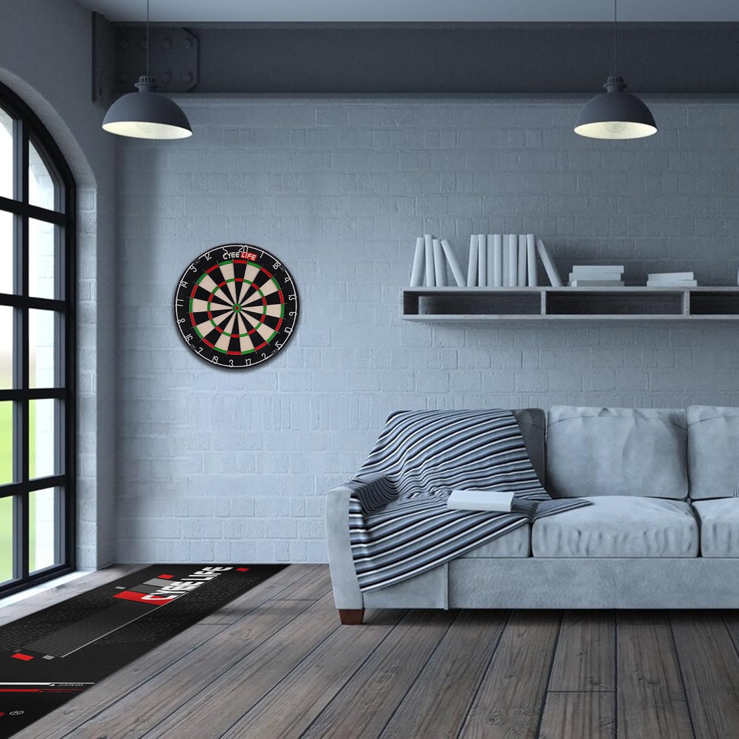 CyeeLife Darts Mat,297 X 66cm Professional Non Sli... - Image 6