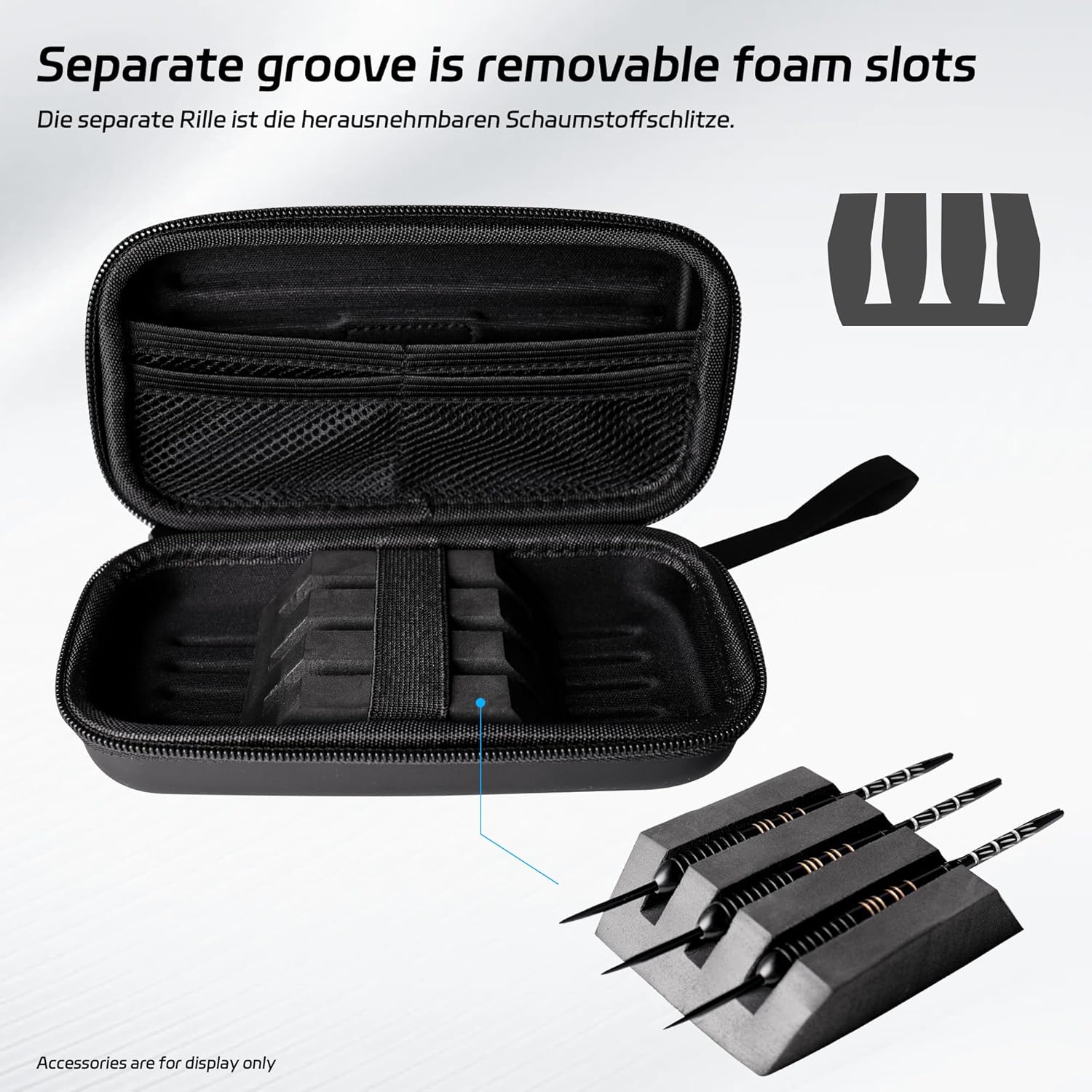 CyeeLife Dart Case,Darts Carrying Case for Steel T... - Image 5