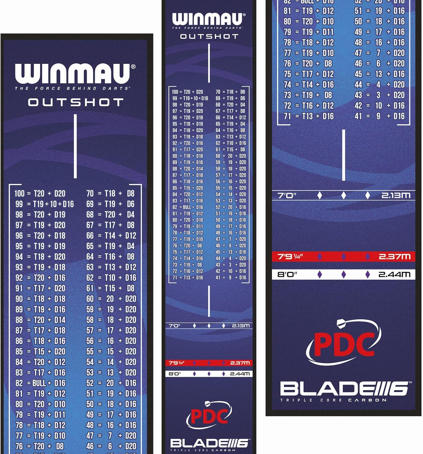 Winmau Darts Mats - with oche lines and protection... - Image 2
