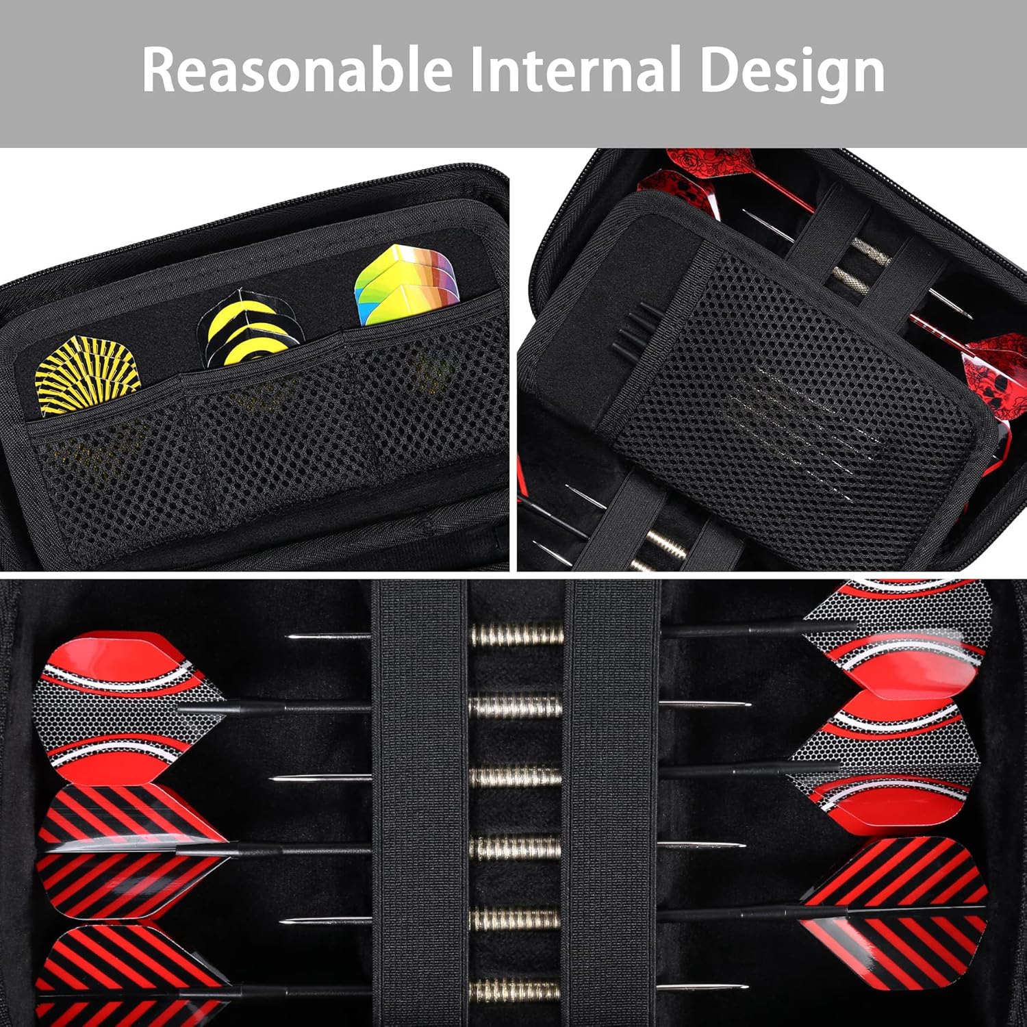 co2CREA Hard EVA Shell Storage Dart Case for Steel... - Image 5