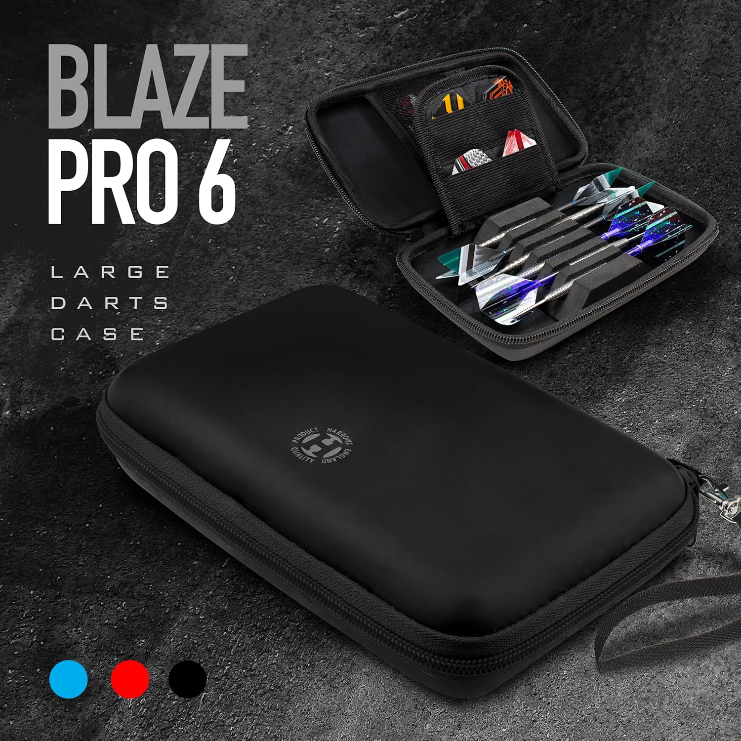 Harrows Darts Case Blaze Pro 6 - Darts Case, Darts... - Image 7