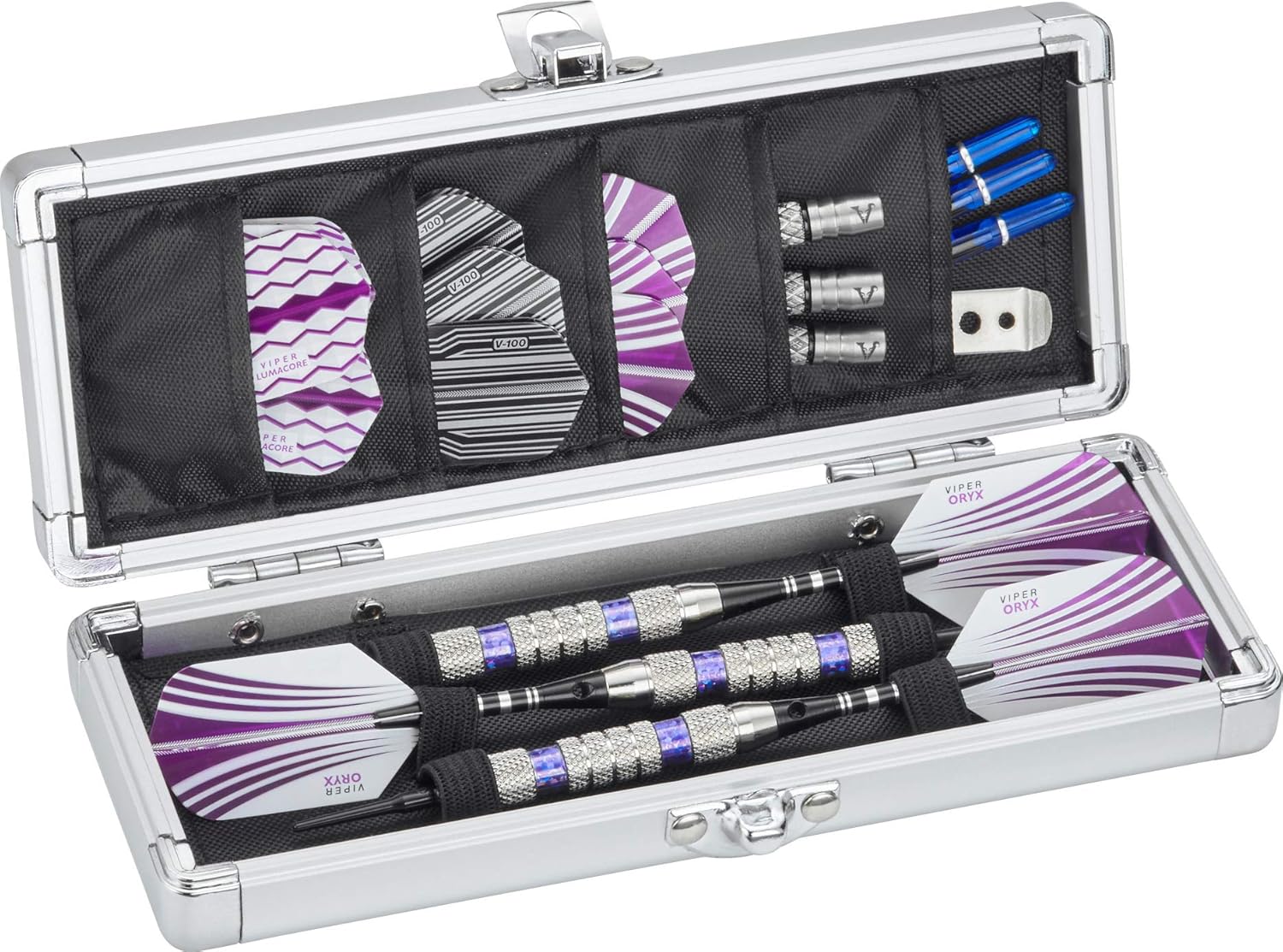 Casemaster Accolade Aluminum Dart Case Holds 3 Ste... - Image 2