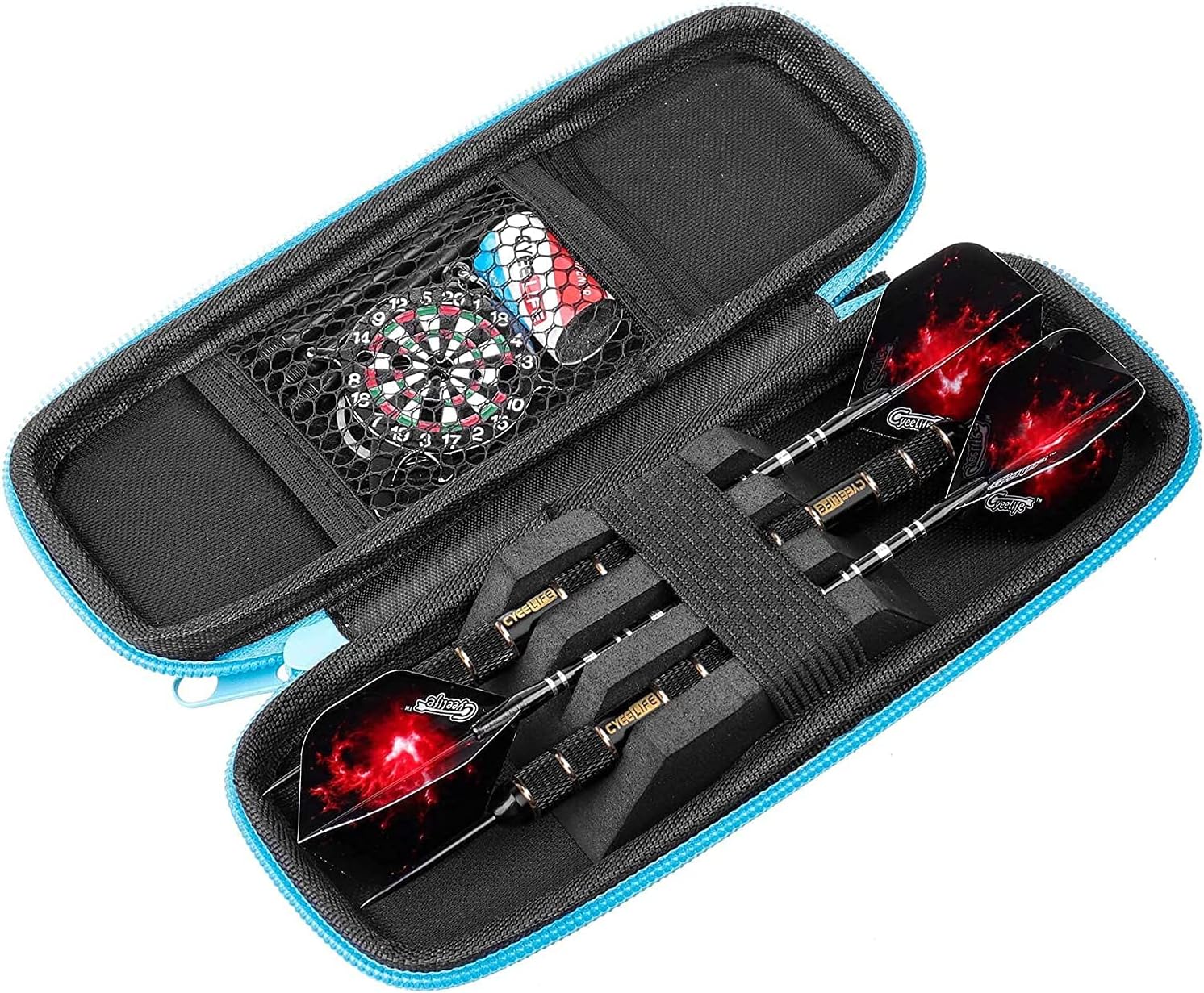 CyeeLife PU Dart Carrying Case 1pcs for Steel and ... - Image 5