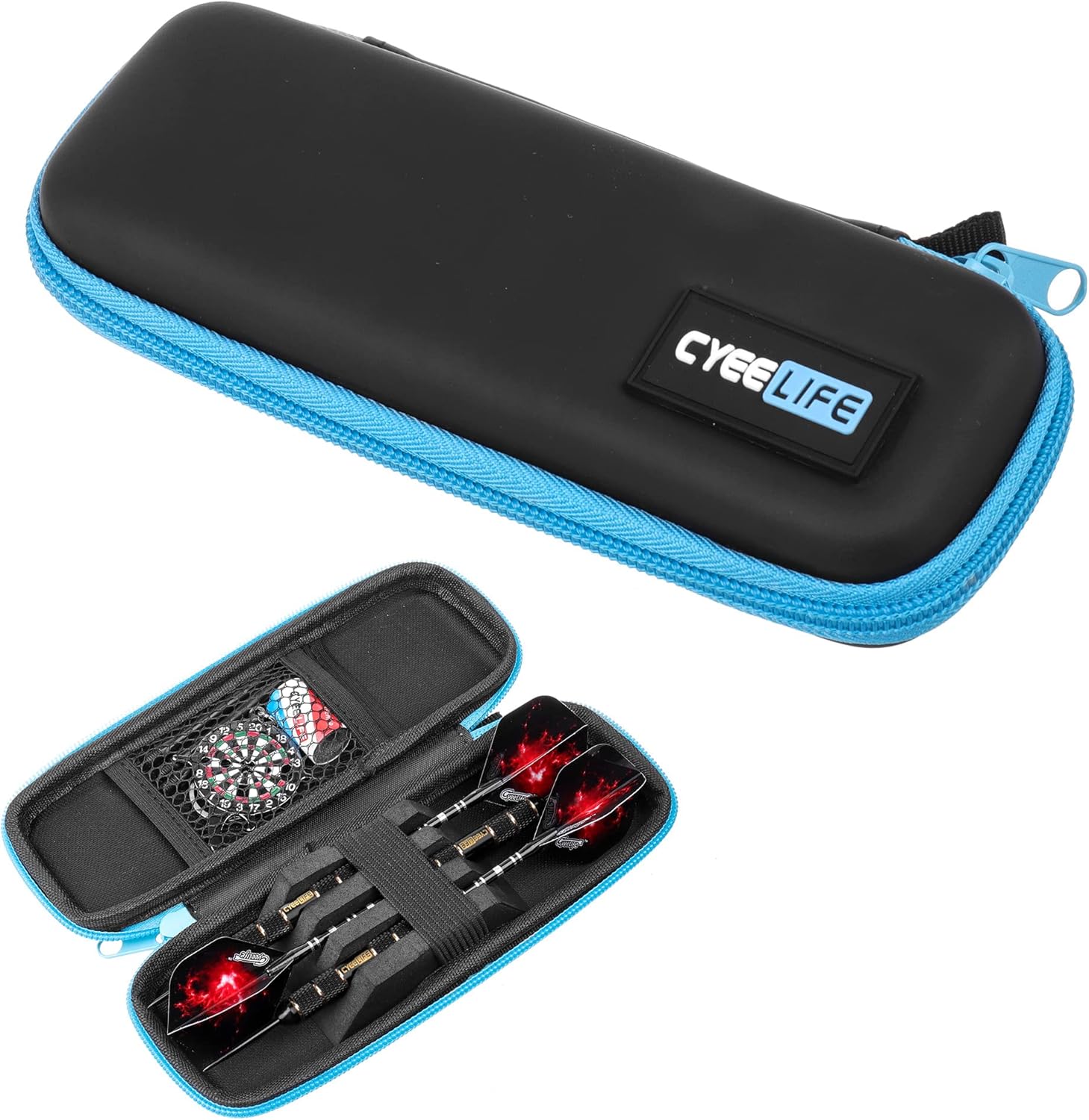 CyeeLife PU Dart Carrying Case 1pcs for Steel and ... - Image 2