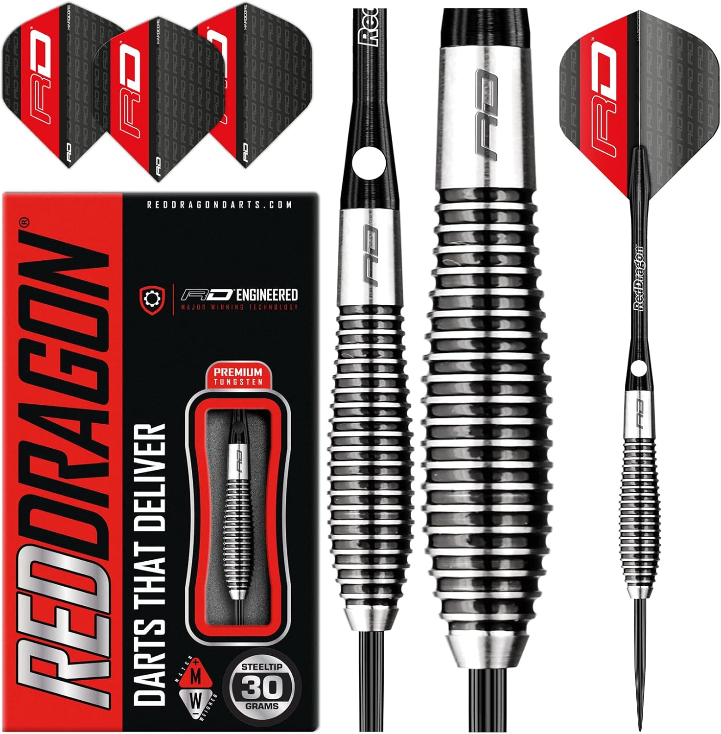 RED DRAGON Lethal Magic 25g, 28g or 30g Tungsten D... - Image 2