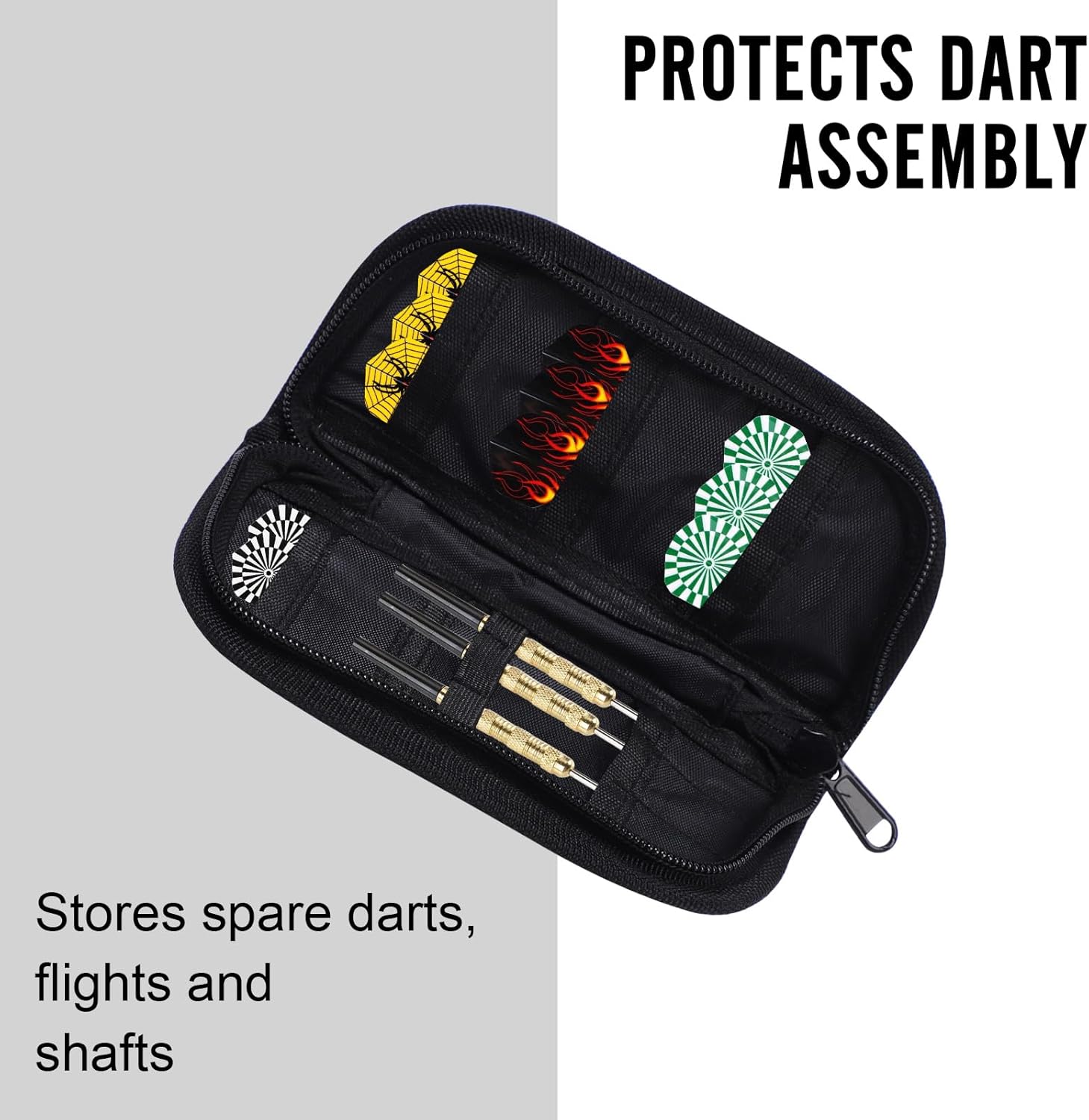 Mayoii Darts Case - Holds 3 Darts, Portable & Dura... - Image 5