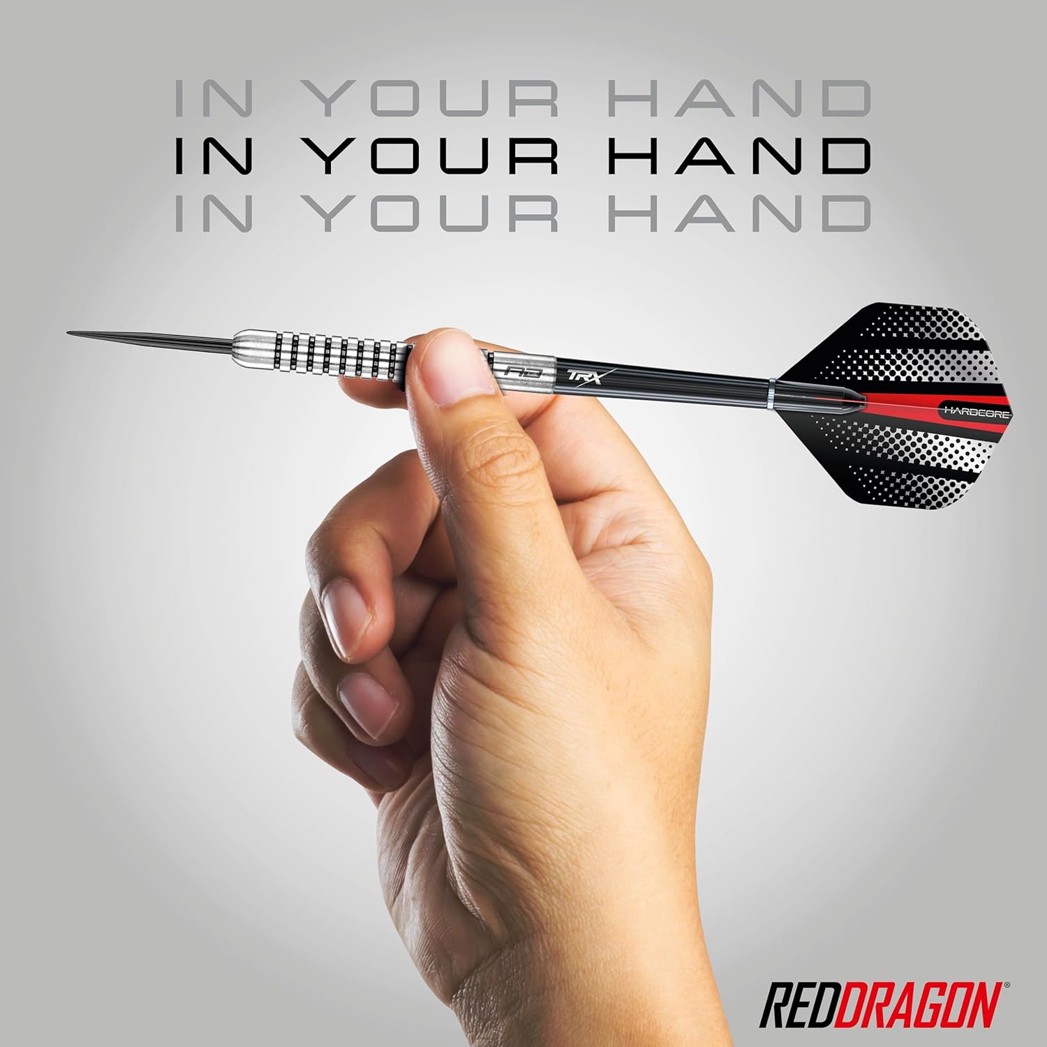 RED DRAGON Precision Ringed Grip Darts 21g, 23g, 2... - Image 6