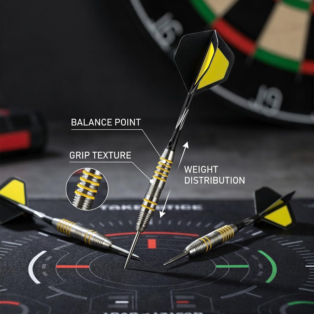 Professional Steel Tip Darts Set With Integrated D... - Image 8