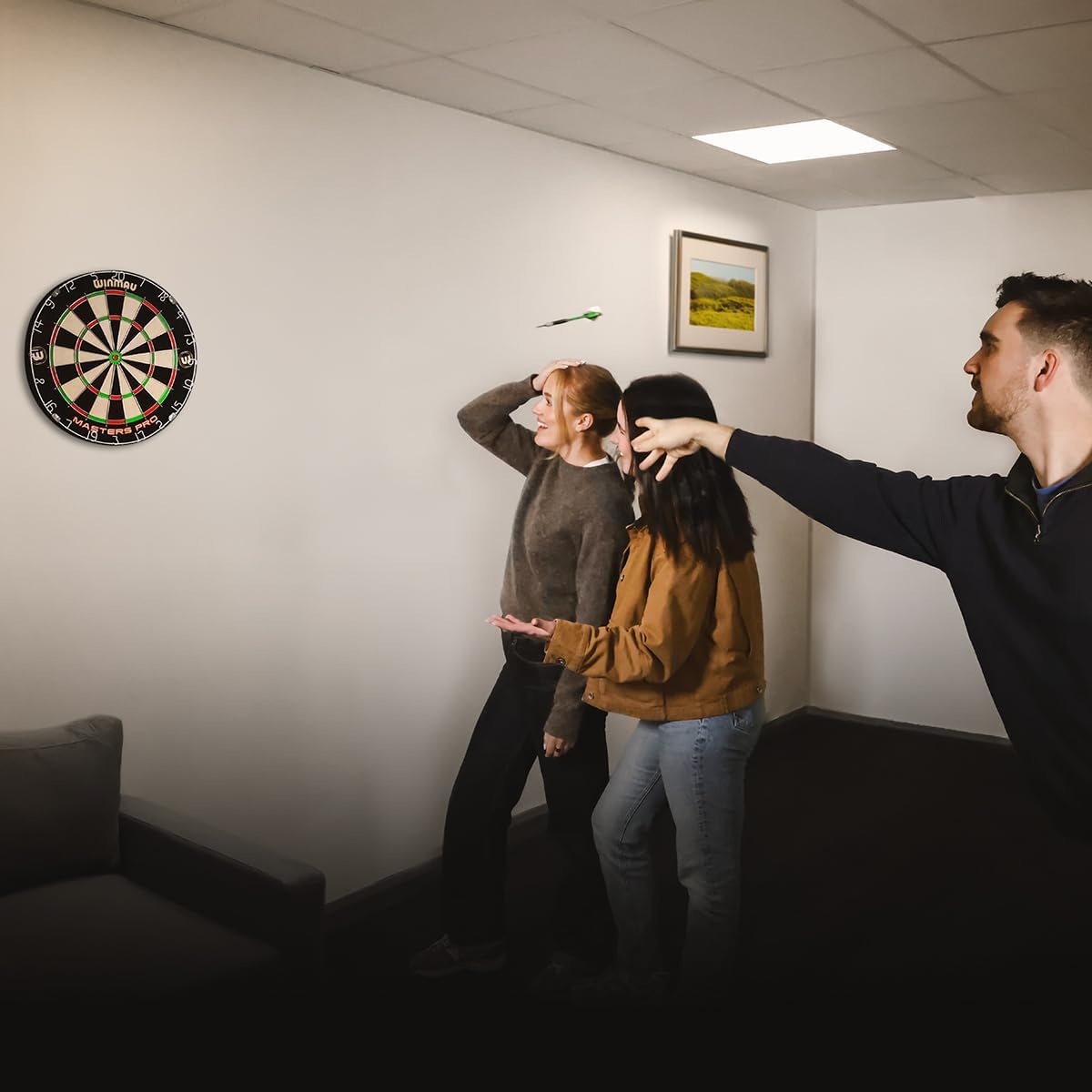 Winmau Masters Pro Dartboard- PDC Tournament Dart ... - Image 7