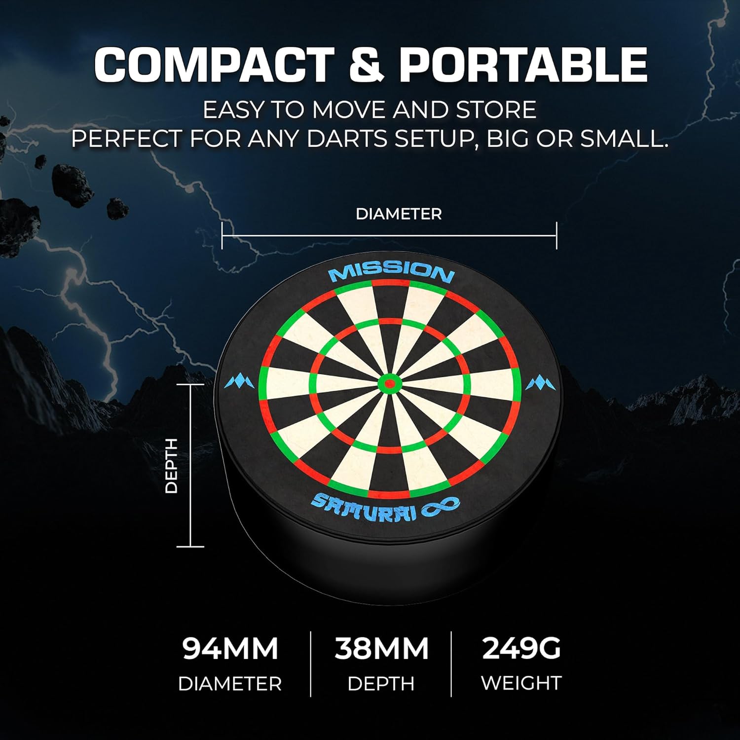 Mission Darts Samurai Infinity Dart Base Station |... - Image 4