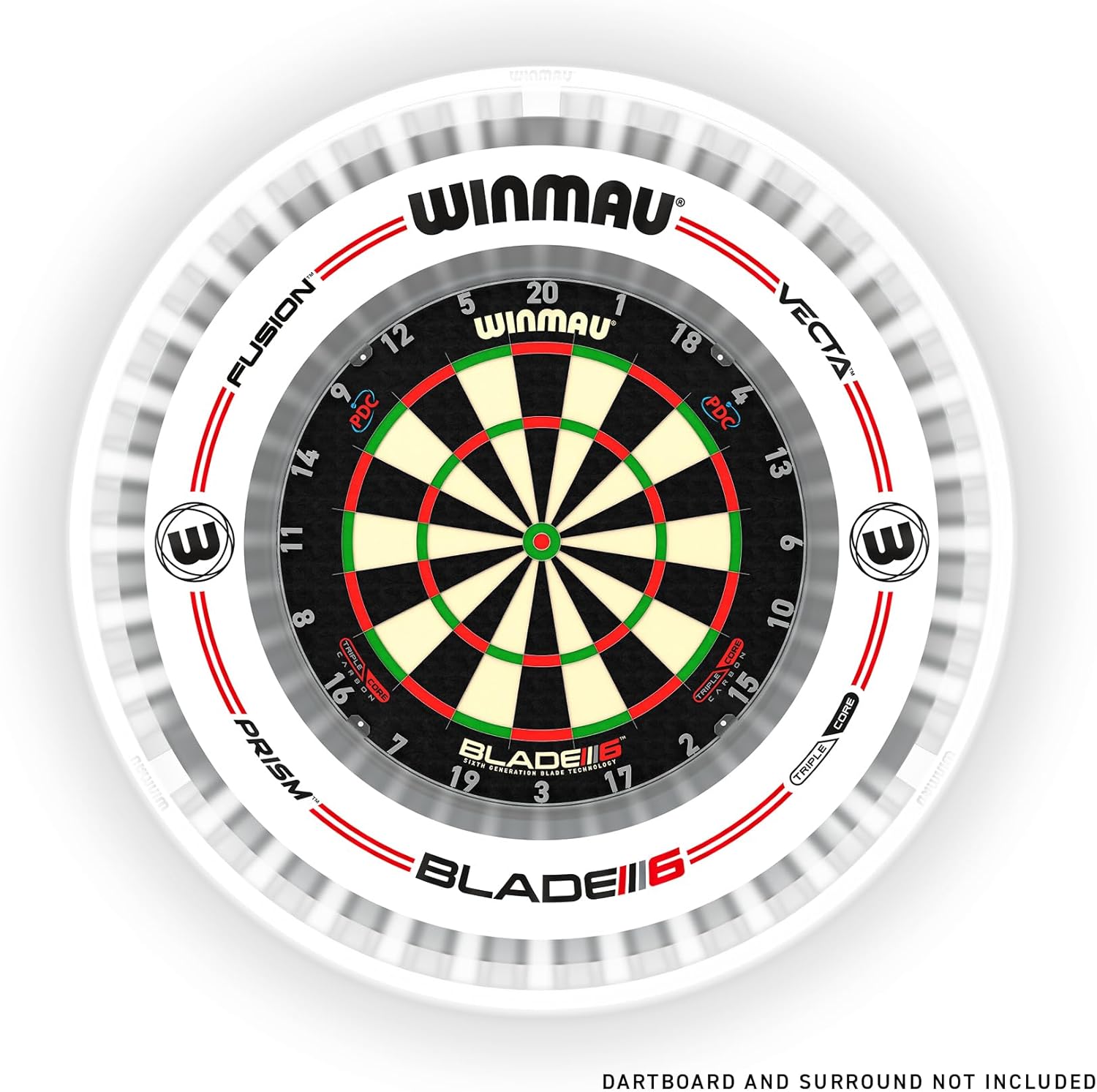 WINMAU Plasma Dartboard Light (Black or Ice) – Ult... - Image 3