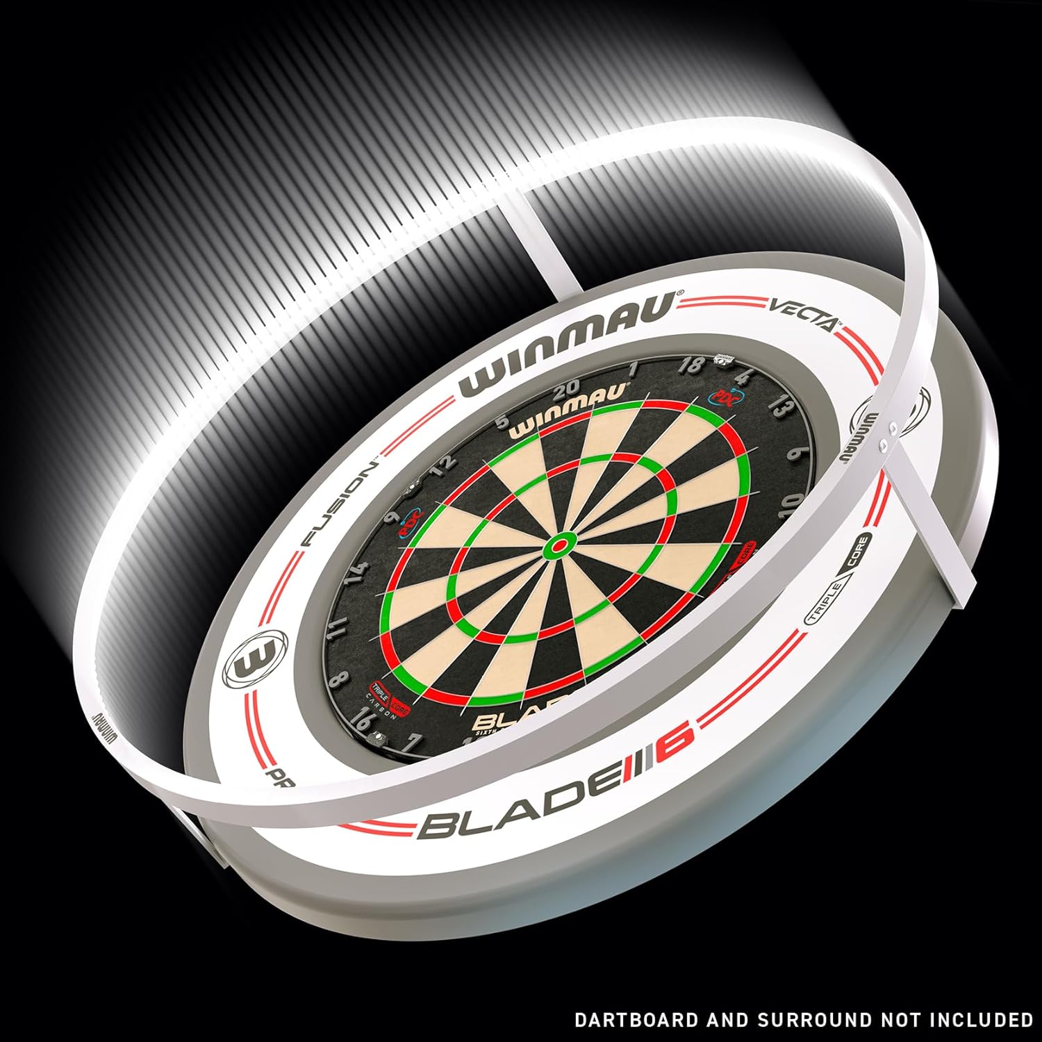 WINMAU Plasma Dartboard Light (Black or Ice) – Ult... - Image 4