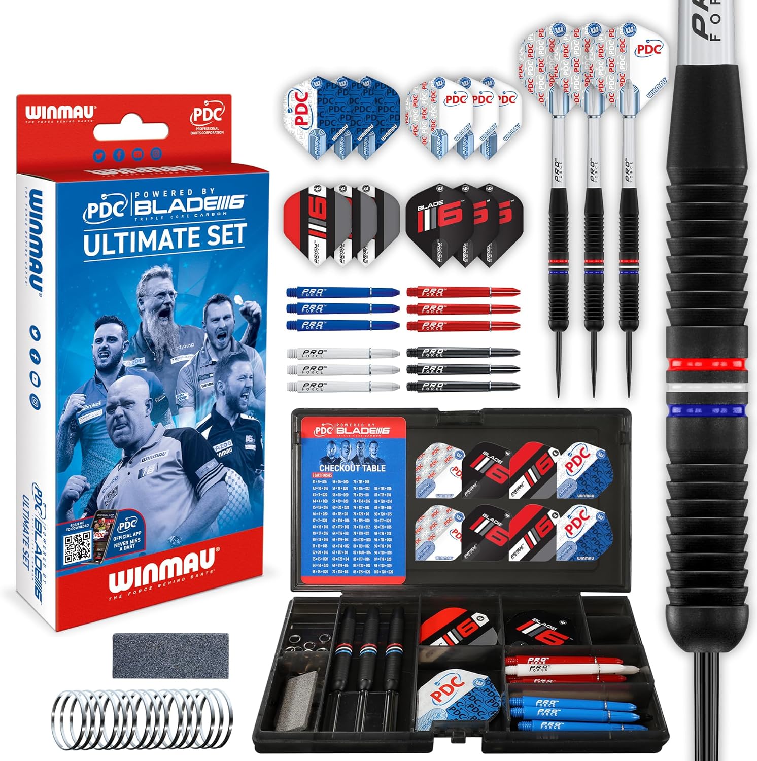 WINMAU Super Tune-Up Darts Accessory Set - Profess... - Image 2