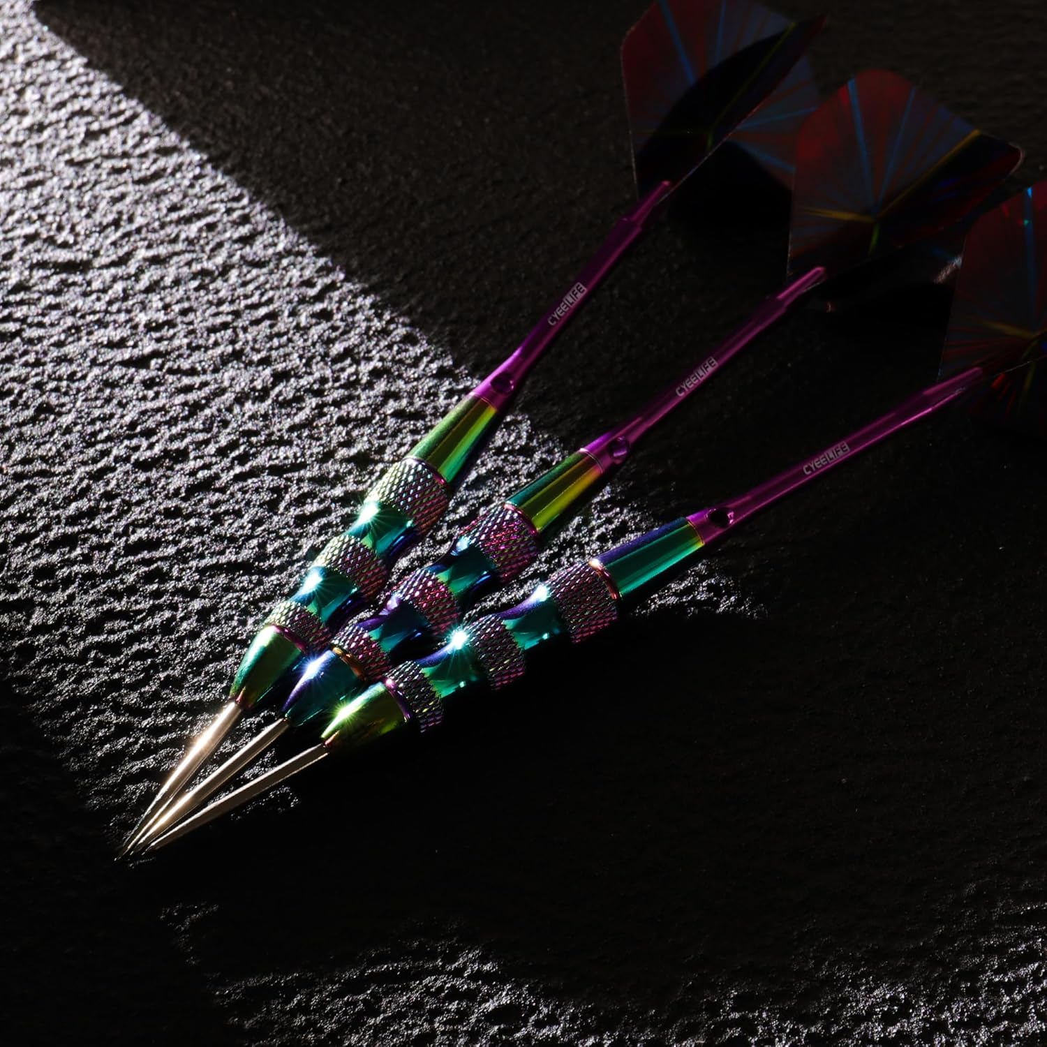 CyeeLife Steel Tip Darts Set,3 Pack Professional D... - Image 9