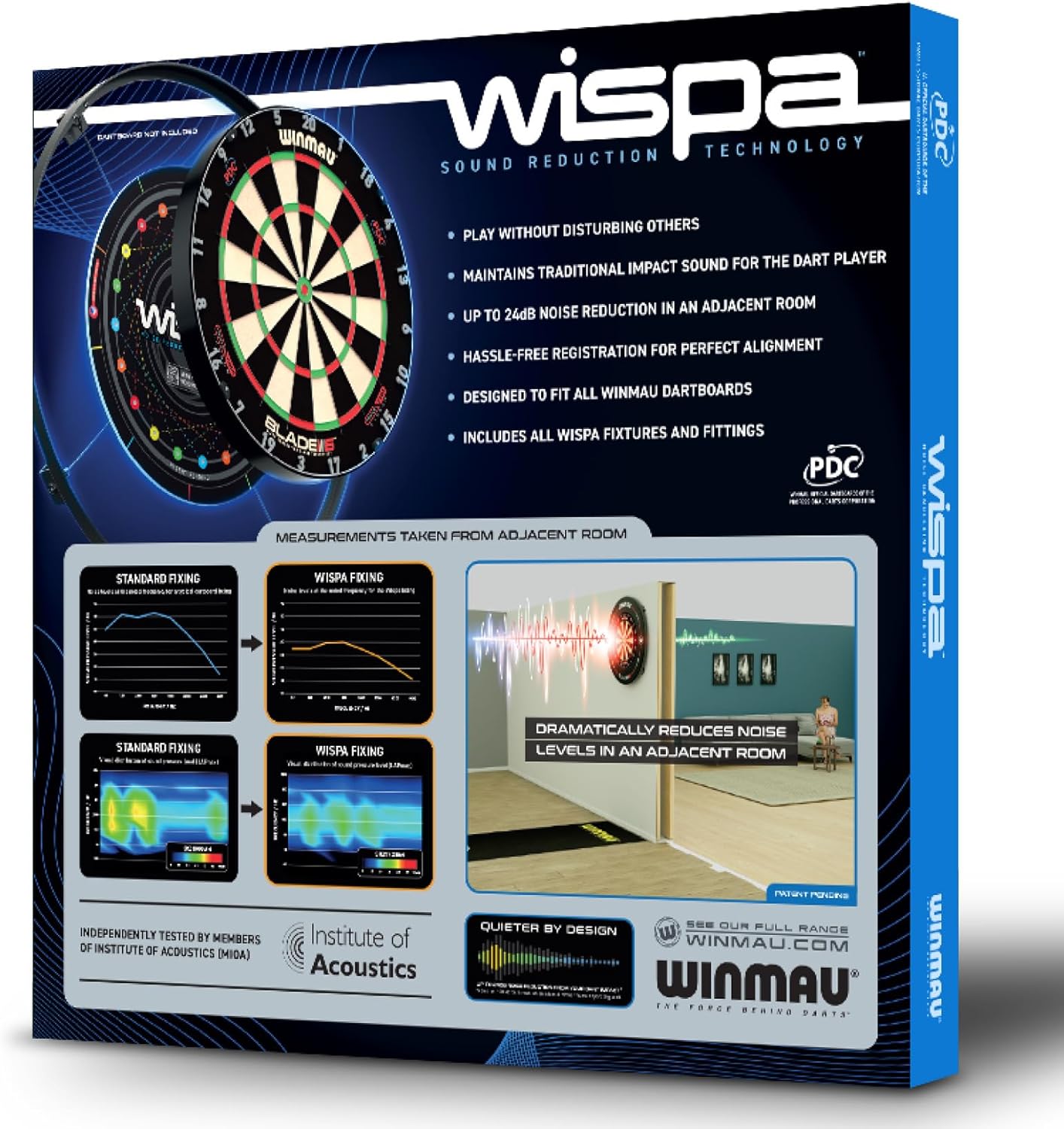 WINMAU Wispa Dartboard System & Accessories – Soun... - Image 7
