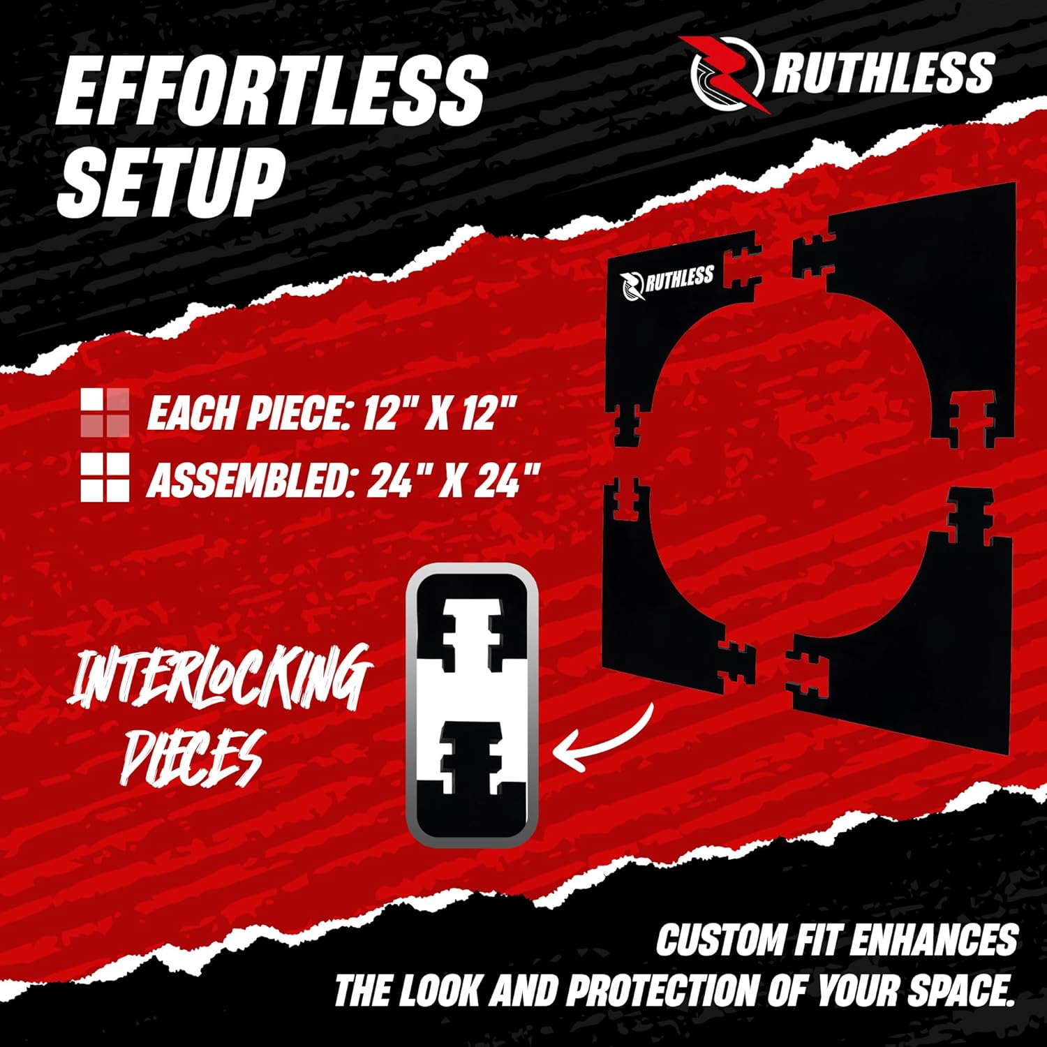 Ruthless | Jigsaw Dartboard Surround | Square Shap... - Image 7