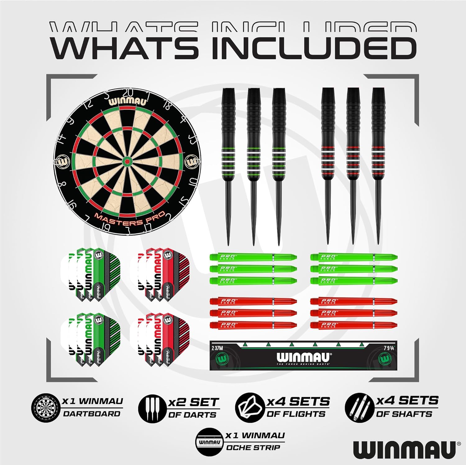 Winmau Masters Pro Dartboard- PDC Tournament Dart ... - Image 3
