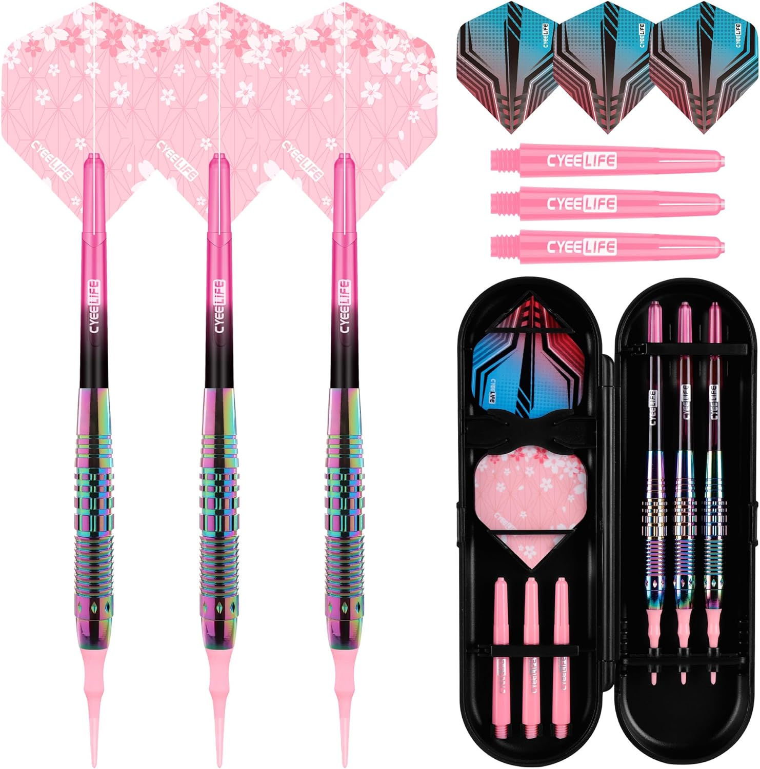 CyeeLife Soft Tip Darts Set - Professional Darts P... - Image 2