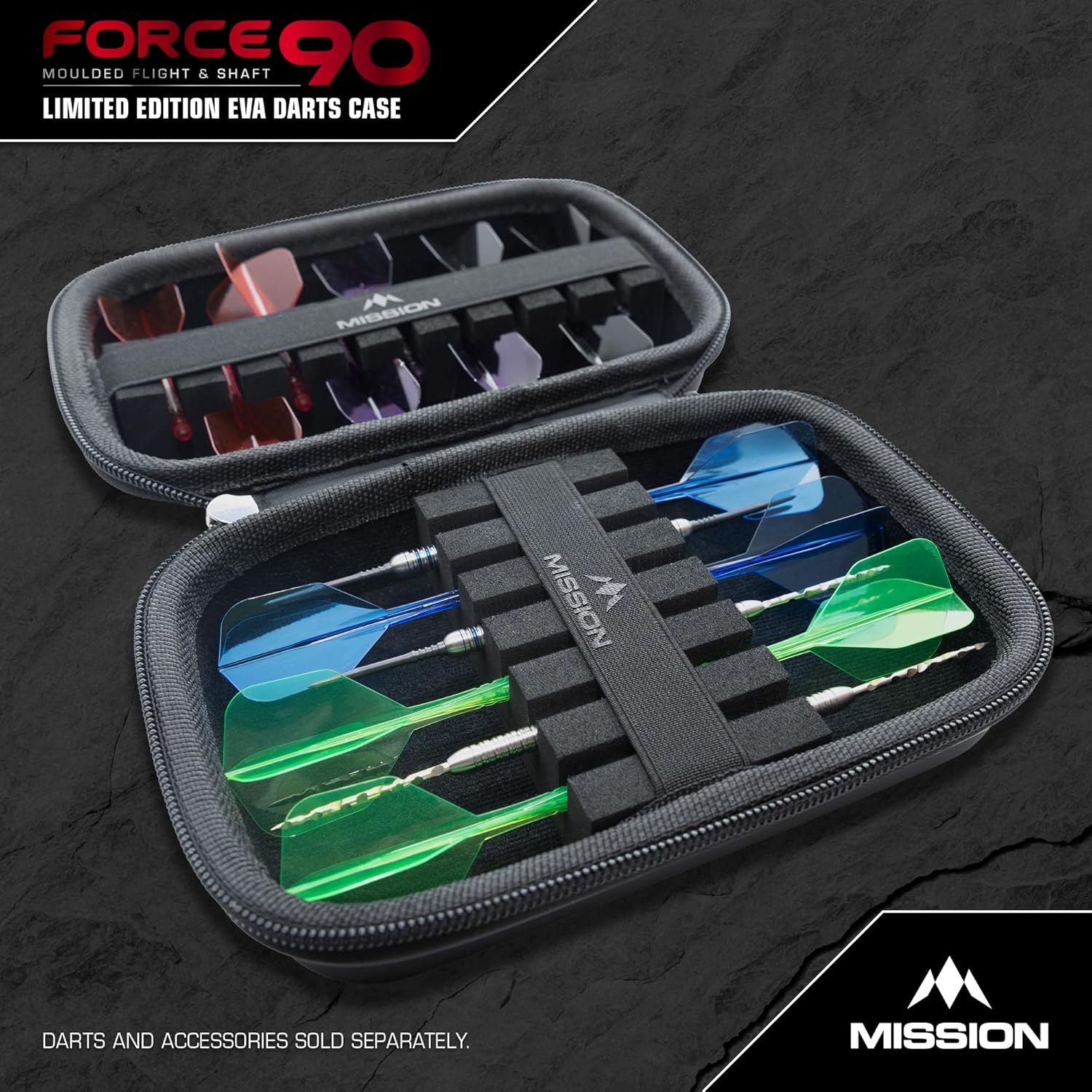 Mission Darts | Force 90 Dart Case | EVA Moulded W... - Image 4