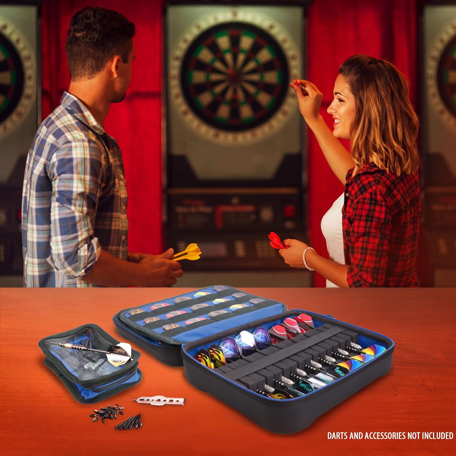 USA Gear XL Semi Hard Shell Dart Case - Storage Pr... - Image 6