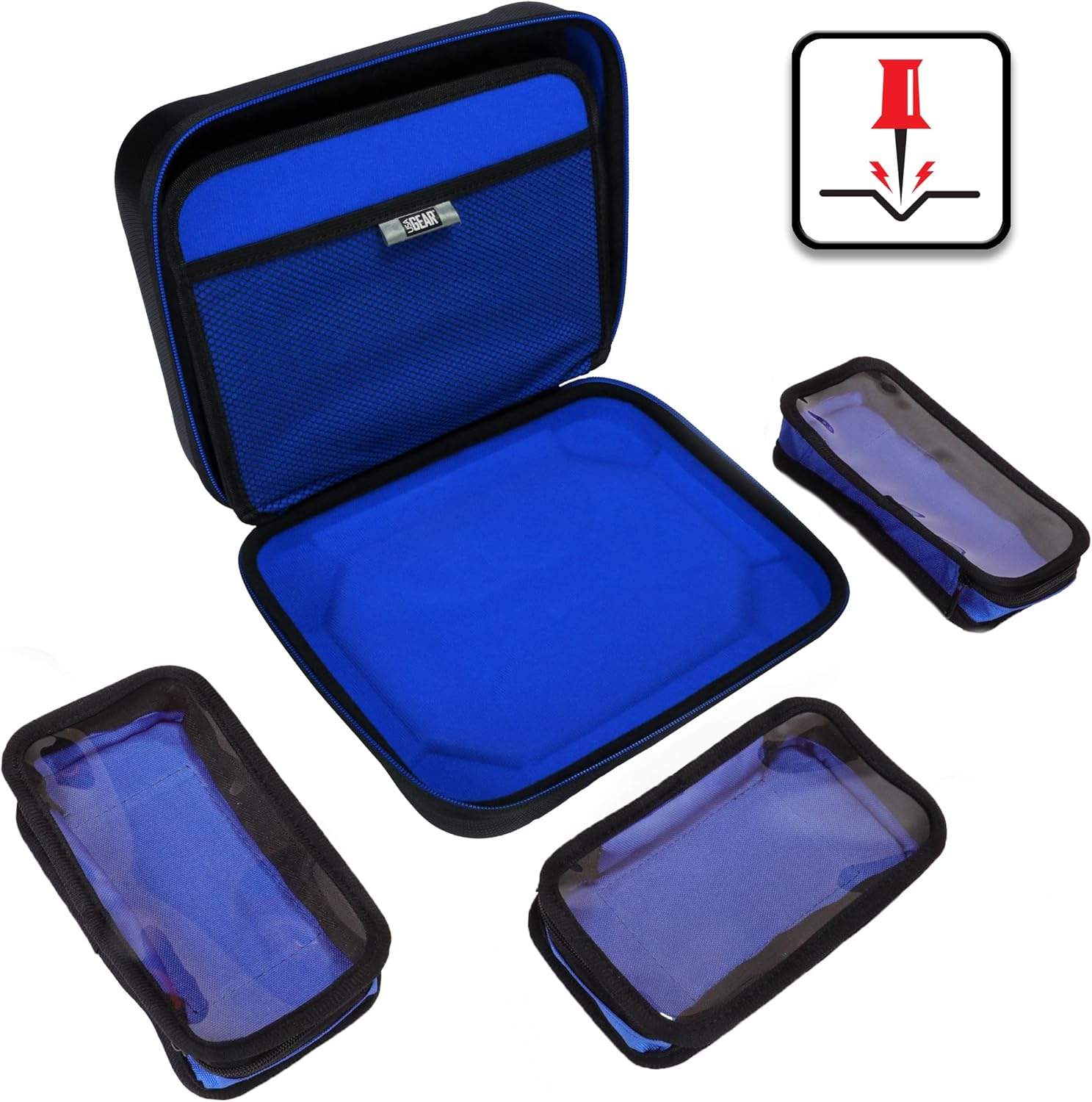 USA Gear XL Semi Hard Shell Dart Case - Storage Pr... - Image 8