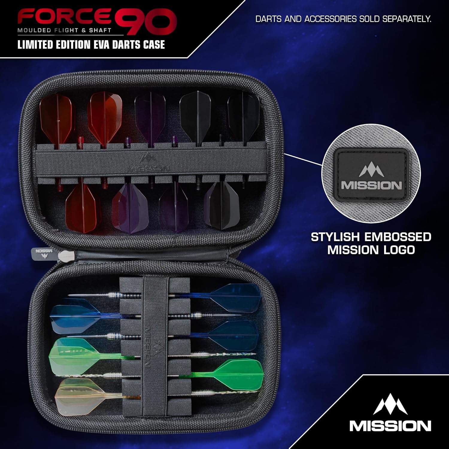 Mission Darts | Force 90 Dart Case | EVA Moulded W... - Image 5