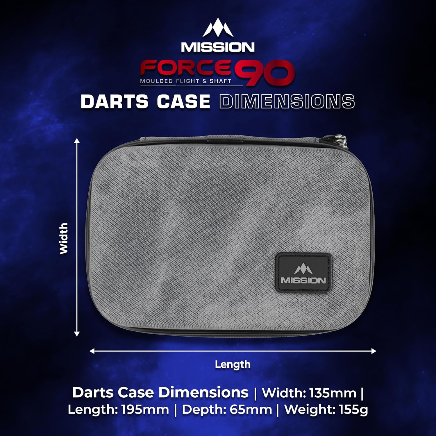 Mission Darts | Force 90 Dart Case | EVA Moulded W... - Image 7
